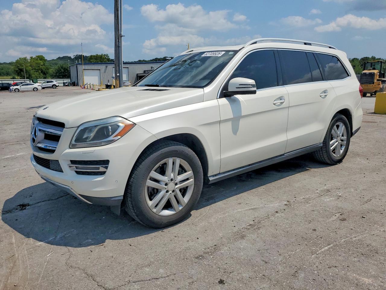2013 Mercedes-benz Gl 450 4matic White vin: 4JGDF7CE2DA264137