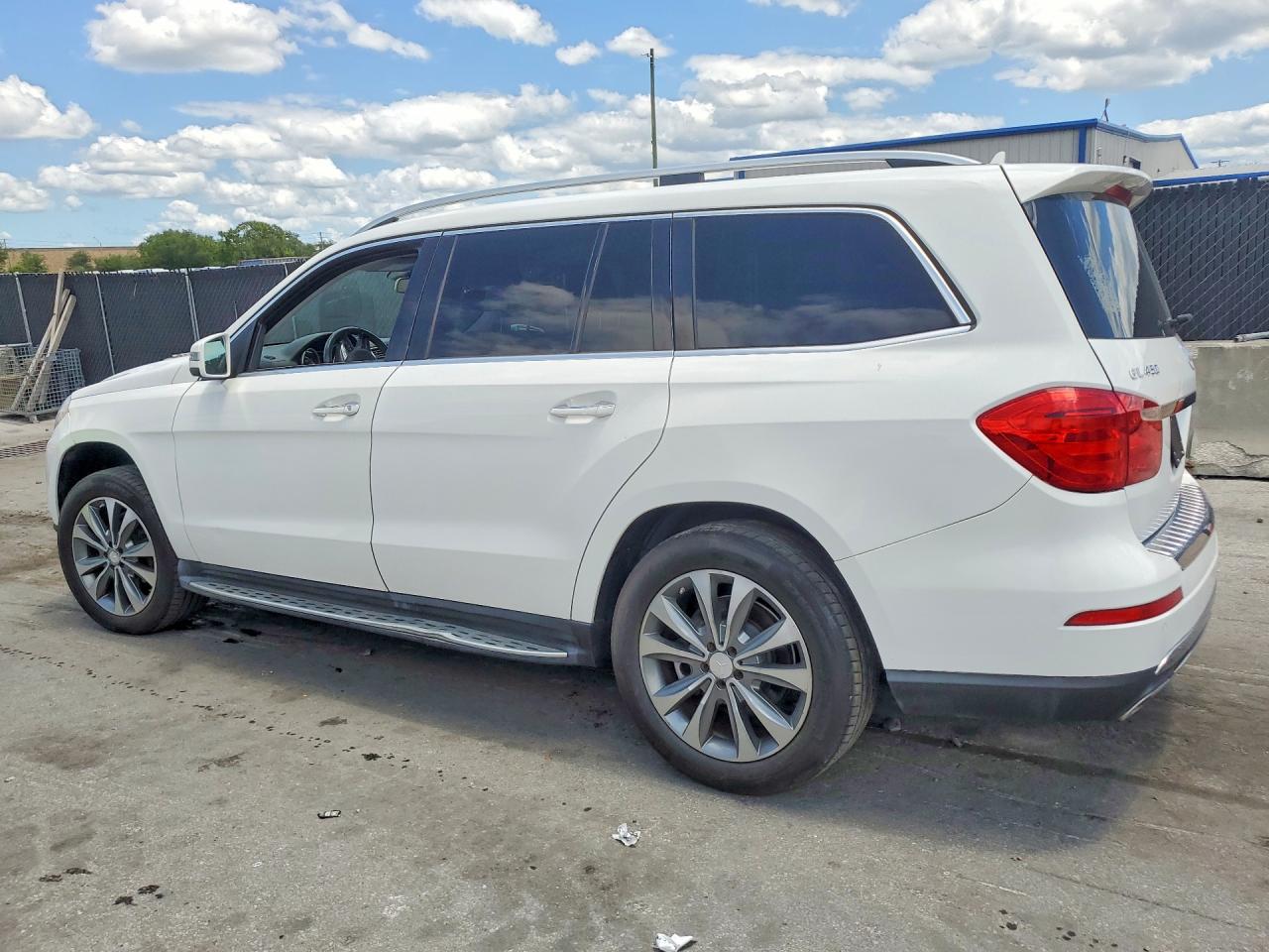 2014 Mercedes-benz Gl 450 4matic Белый vin: 4JGDF7CE2EA315265