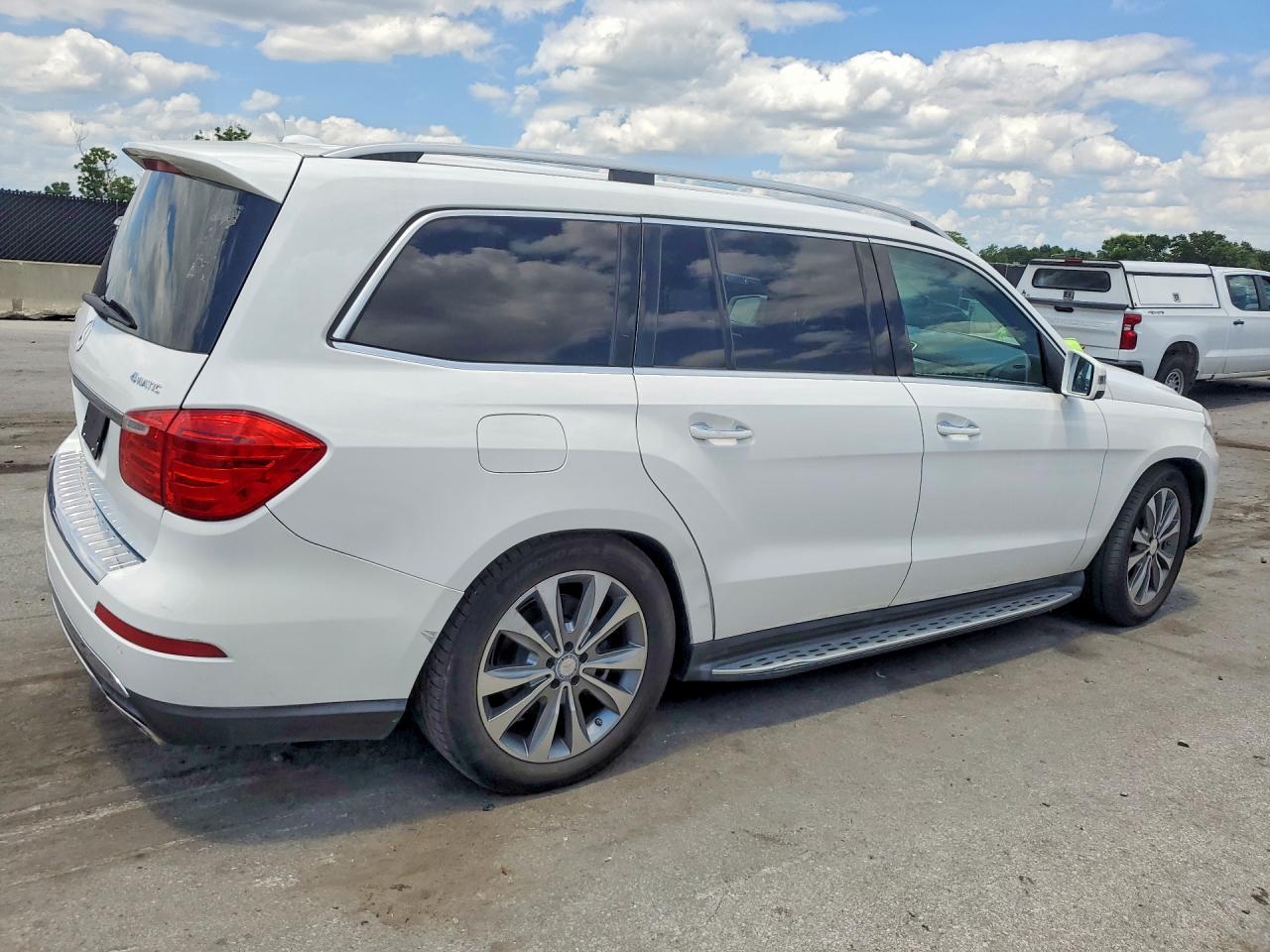 2014 Mercedes-benz Gl 450 4matic Белый vin: 4JGDF7CE2EA315265