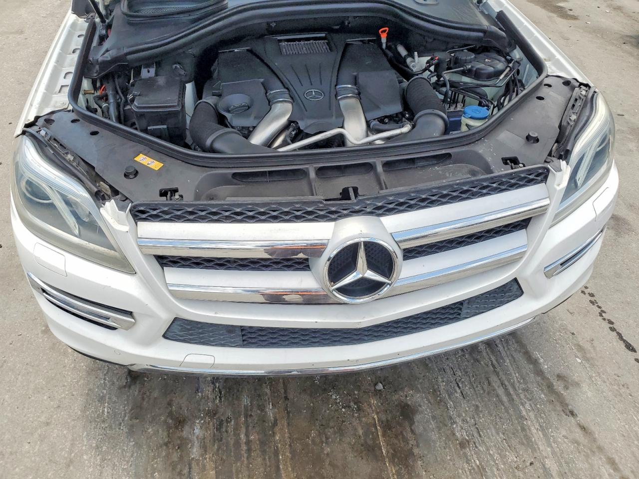 2014 Mercedes-benz Gl 450 4matic Белый vin: 4JGDF7CE2EA315265