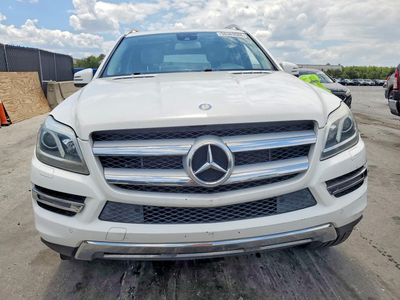 2014 Mercedes-benz Gl 450 4matic Белый vin: 4JGDF7CE2EA315265