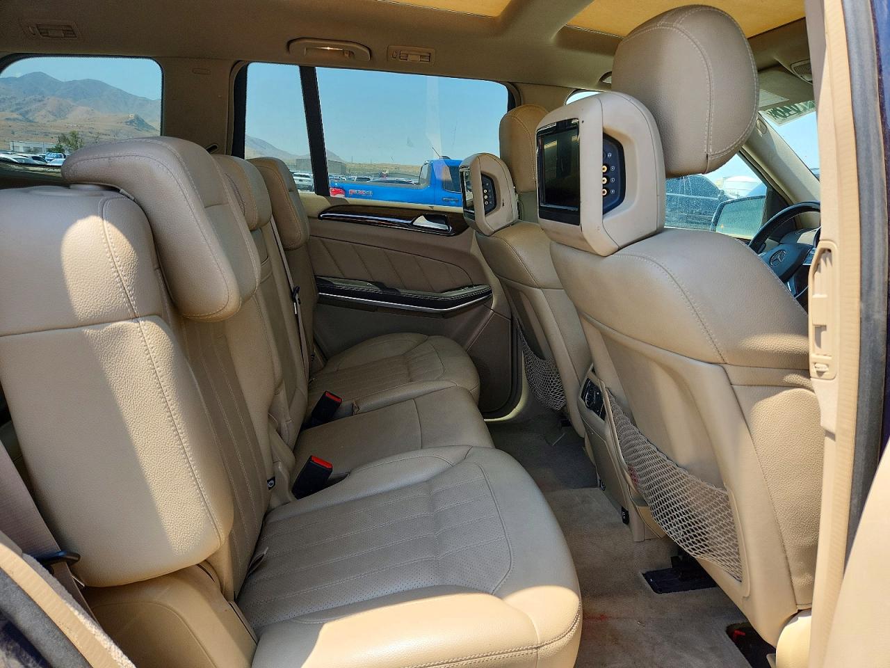 2014 Mercedes-benz Gl 450 4matic Blue vin: 4JGDF7CE2EA323754