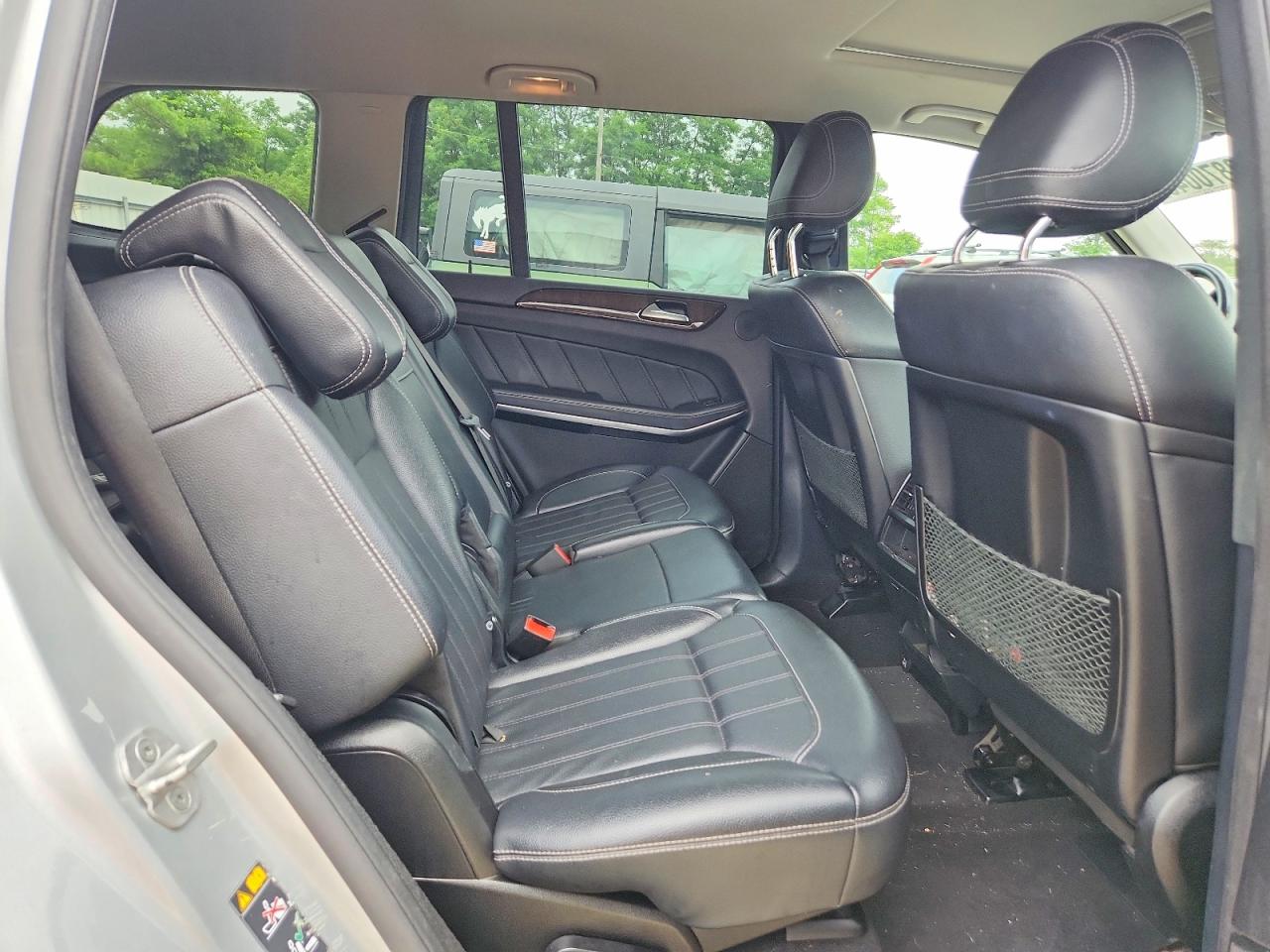 2014 Mercedes-benz Gl 450 4matic Silver vin: 4JGDF7CE2EA355989