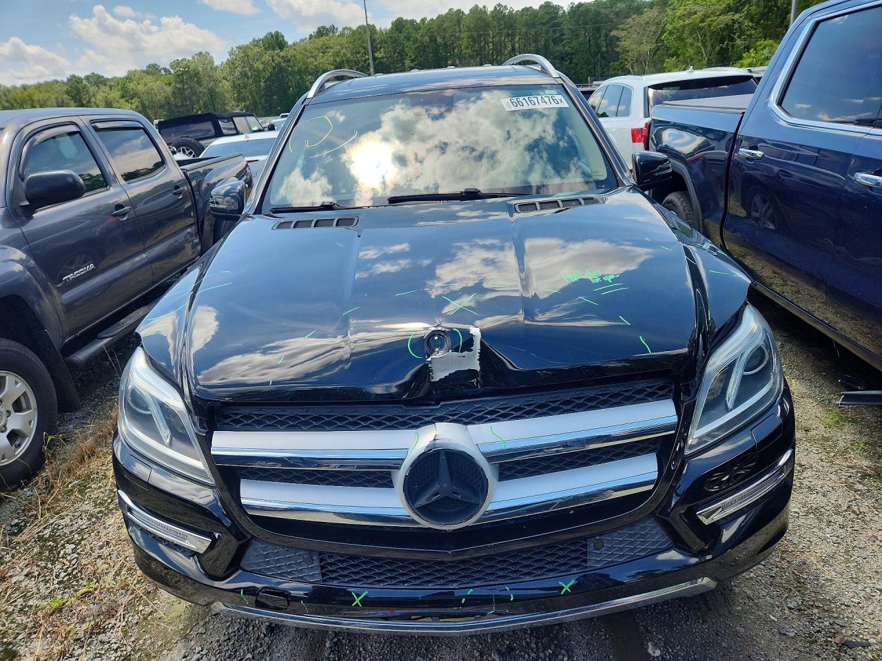 2014 Mercedes-benz Gl 450 4matic Black vin: 4JGDF7CE2EA357998