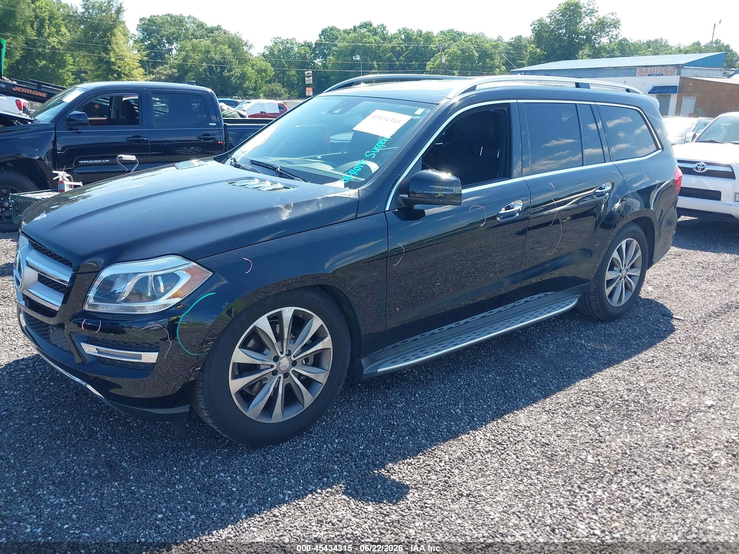 2014 Mercedes-benz Gl 450 4matic Black vin: 4JGDF7CE2EA379662