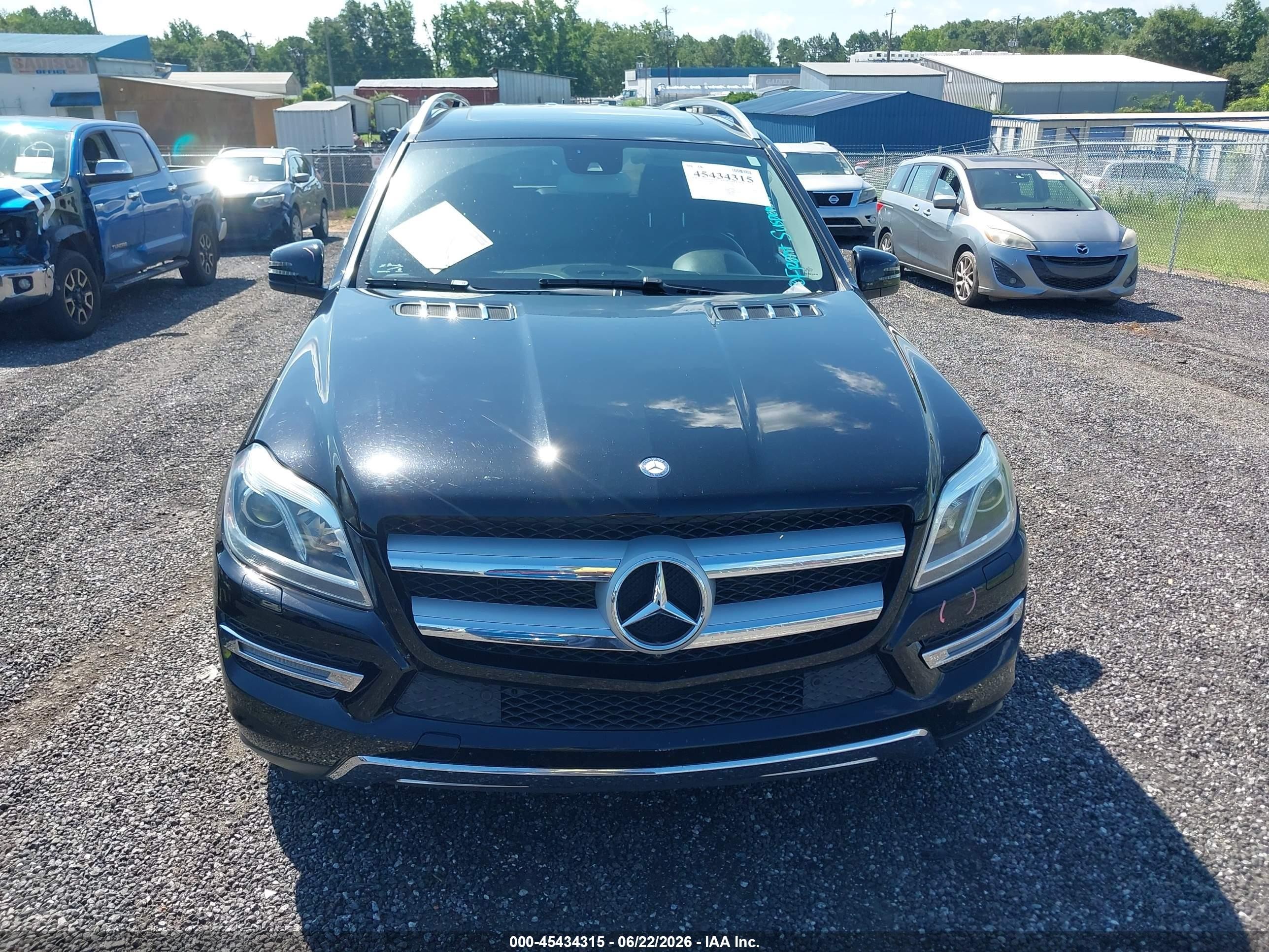 2014 Mercedes-benz Gl 450 4matic Black vin: 4JGDF7CE2EA379662