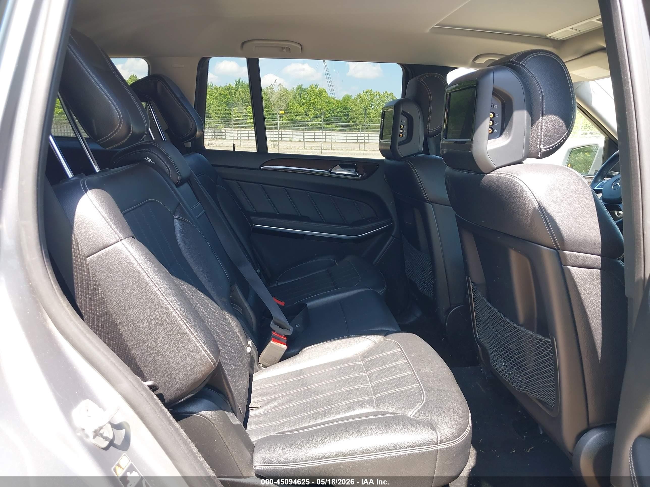 2014 Mercedes-benz Gl 450 4matic Серебряный vin: 4JGDF7CE2EA395389