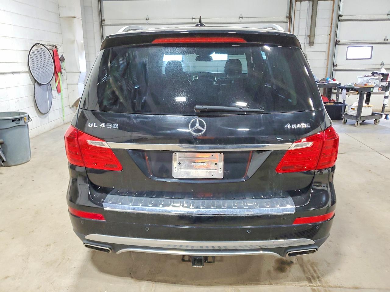2014 Mercedes-benz Gl 450 4matic Черный vin: 4JGDF7CE2EA401255