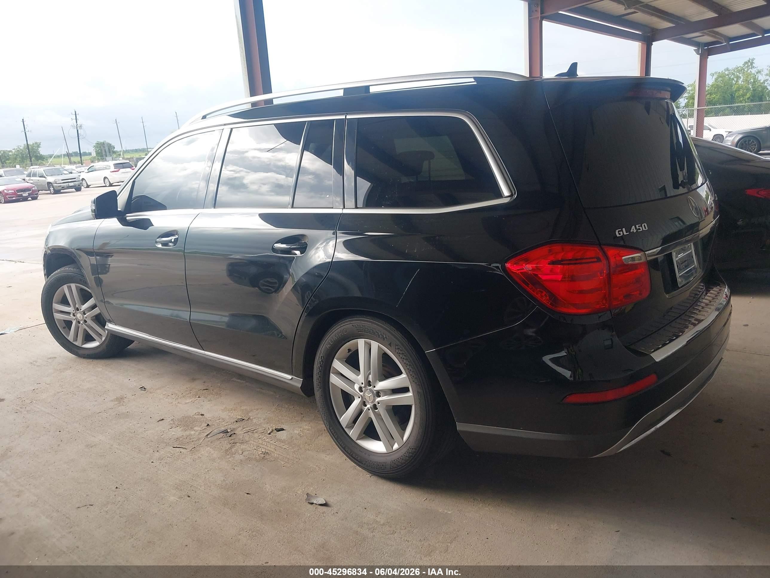 2013 Mercedes-benz Gl 450 4matic Black vin: 4JGDF7CE3DA138983