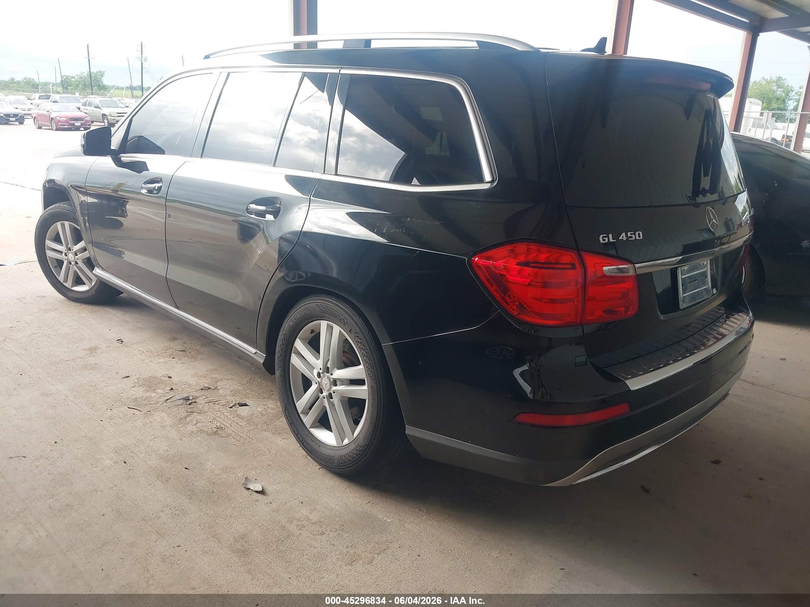 2013 Mercedes-benz Gl 450 4matic Black vin: 4JGDF7CE3DA138983