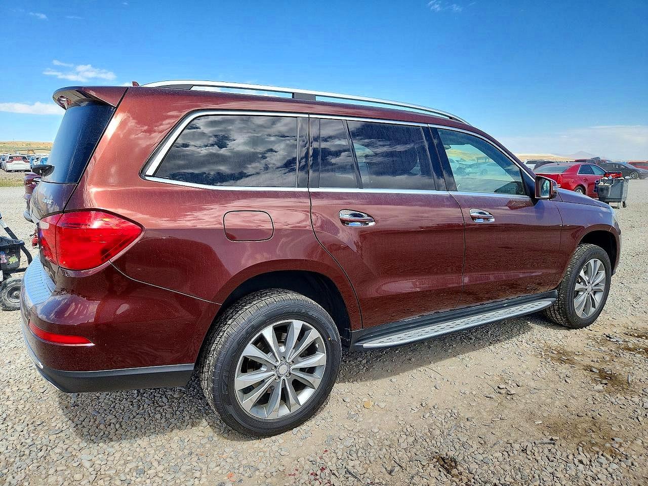 2013 Mercury Gl Burgundy vin: 4JGDF7CE3DA245015