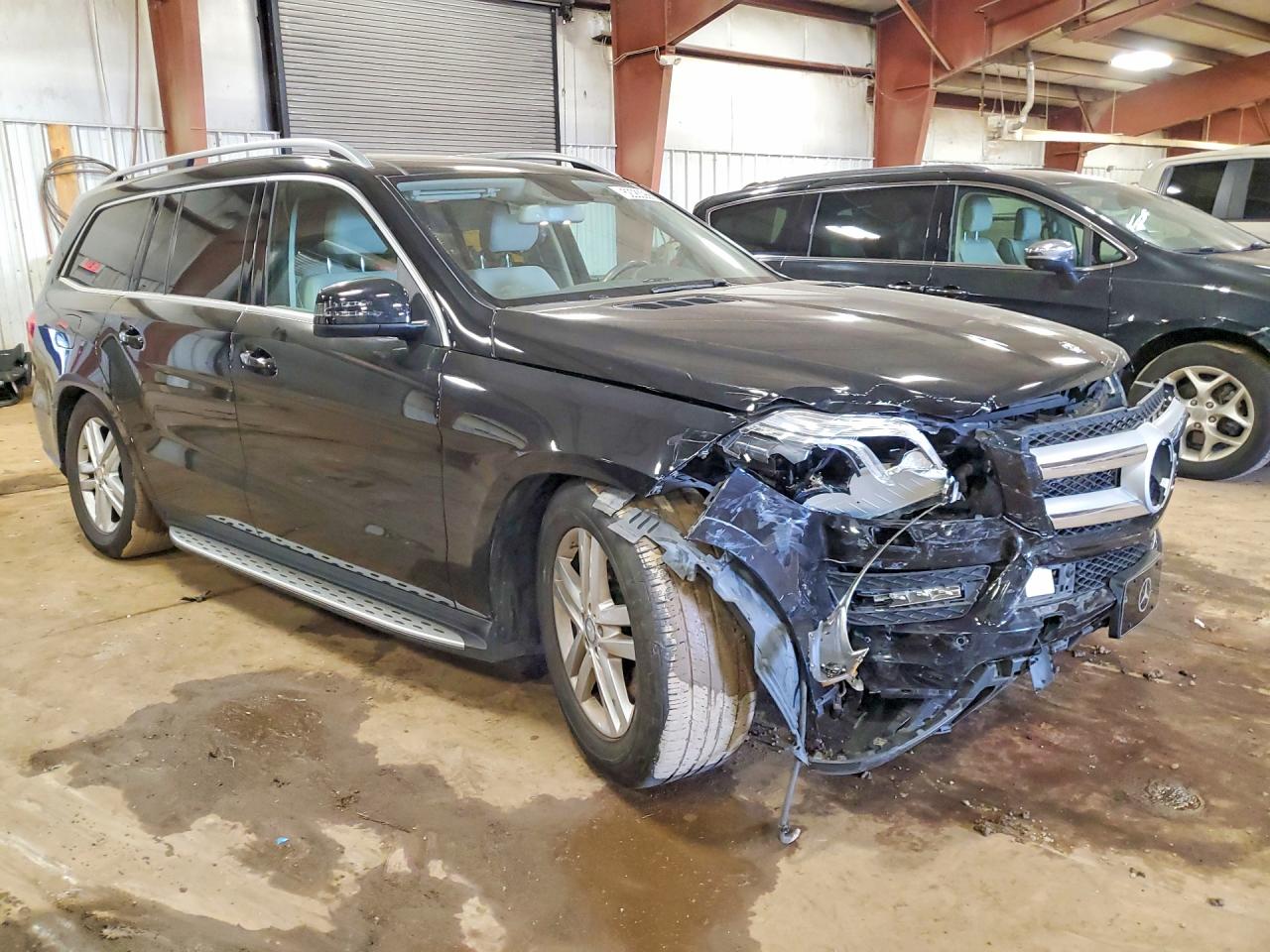 2013 Mercedes-benz Gl 450 4matic Черный vin: 4JGDF7CE3DA248657