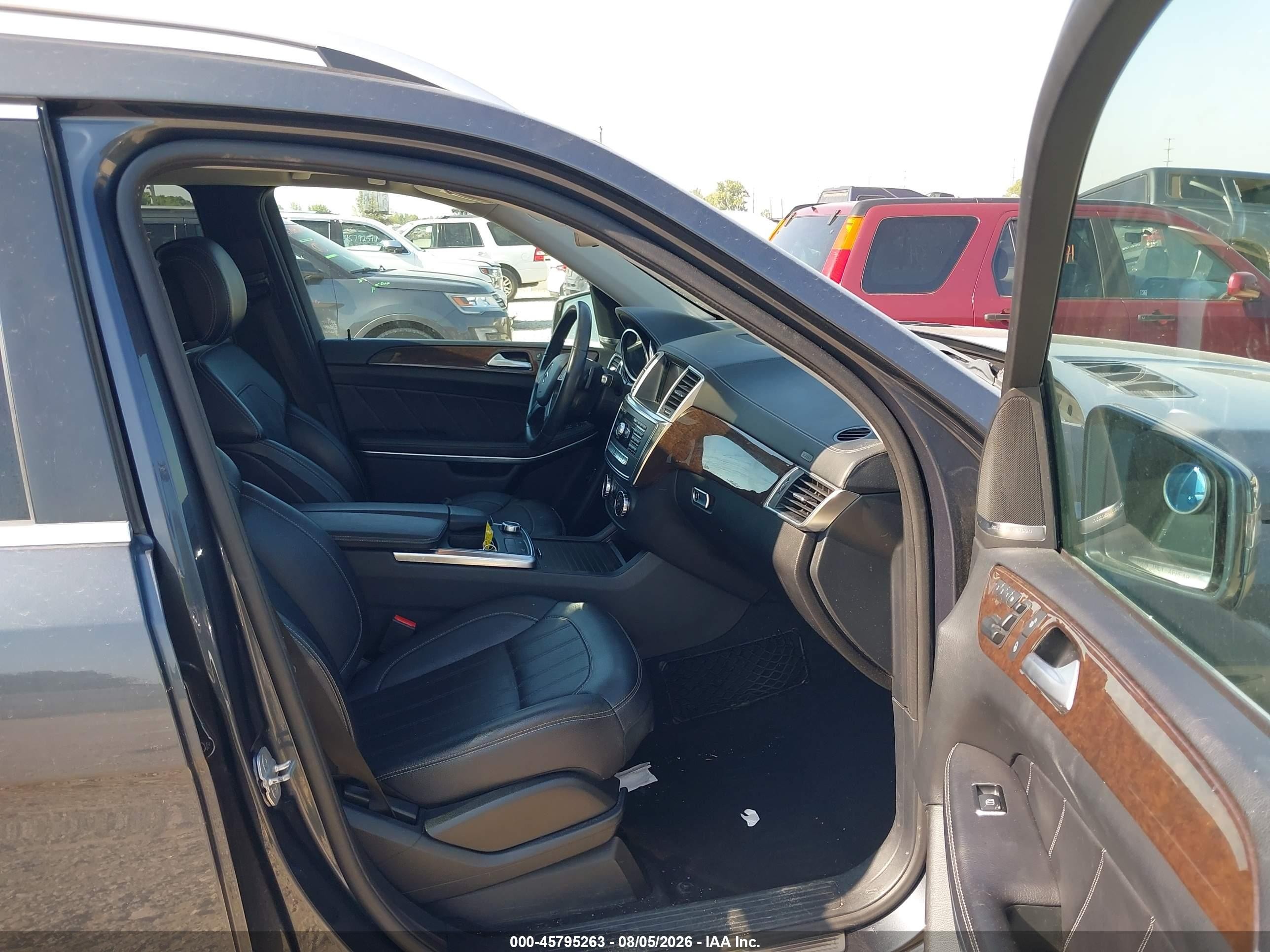 2014 Mercedes-benz Gl 450 4matic Gray vin: 4JGDF7CE3EA278923