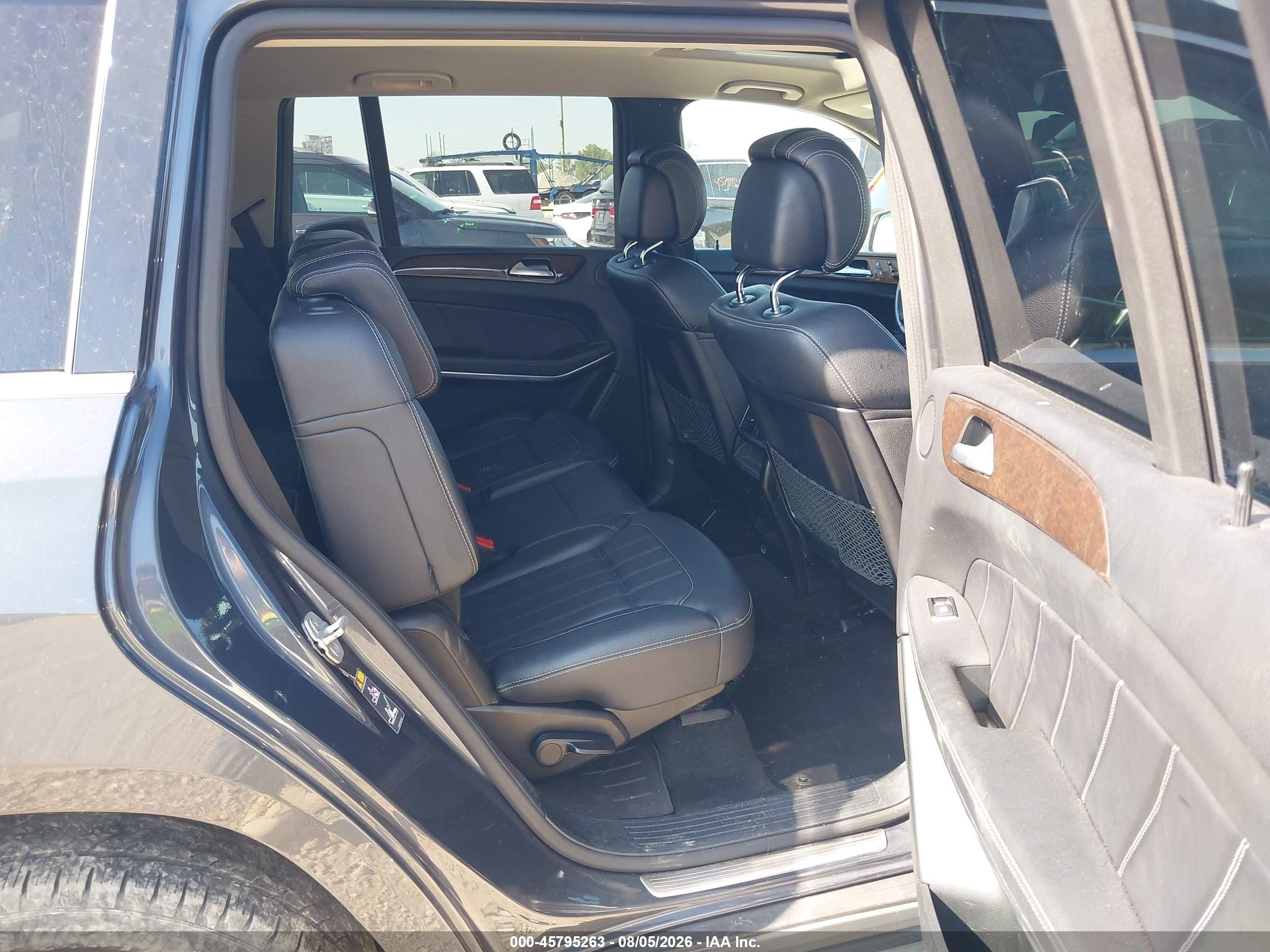 2014 Mercedes-benz Gl 450 4matic Gray vin: 4JGDF7CE3EA278923