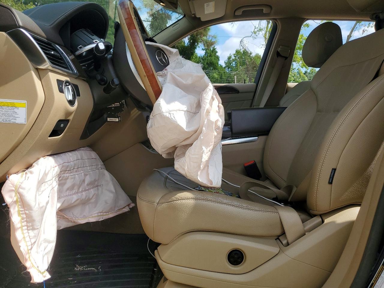 2014 Mercedes-benz Gl 450 4matic Blue vin: 4JGDF7CE3EA325920