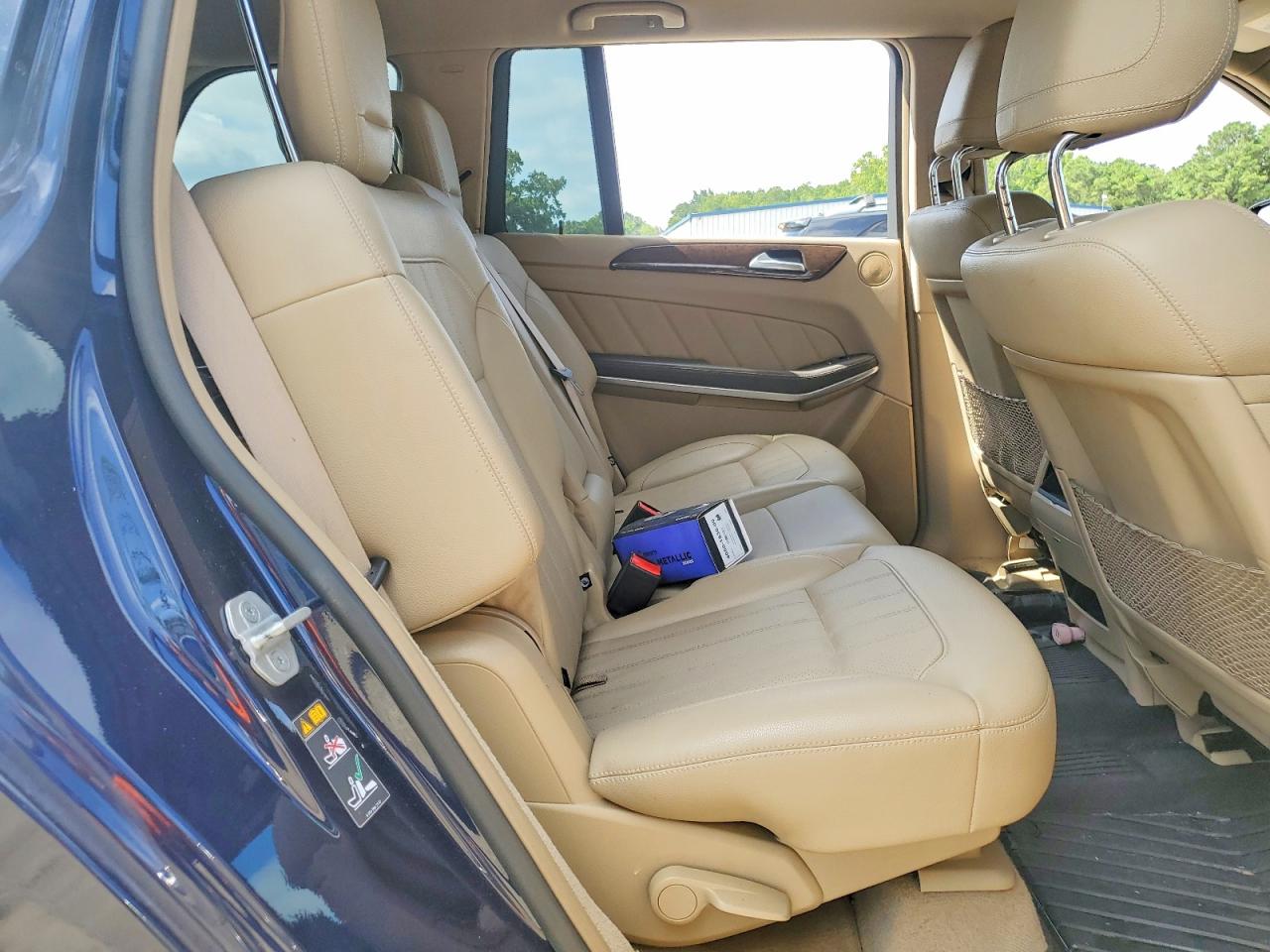 2014 Mercedes-benz Gl 450 4matic Blue vin: 4JGDF7CE3EA325920