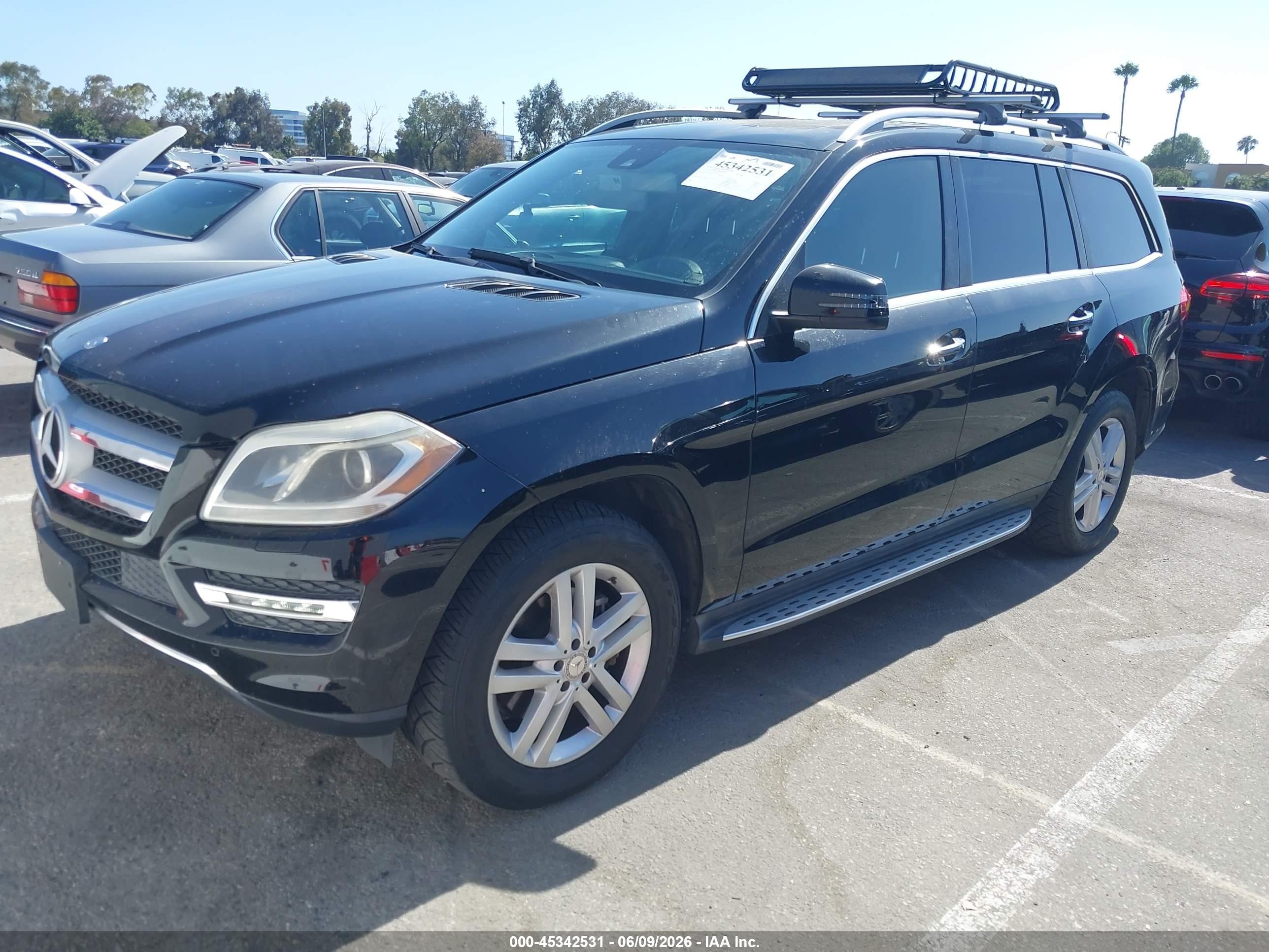 2014 Mercedes-benz Gl 450 4matic Black vin: 4JGDF7CE3EA355712