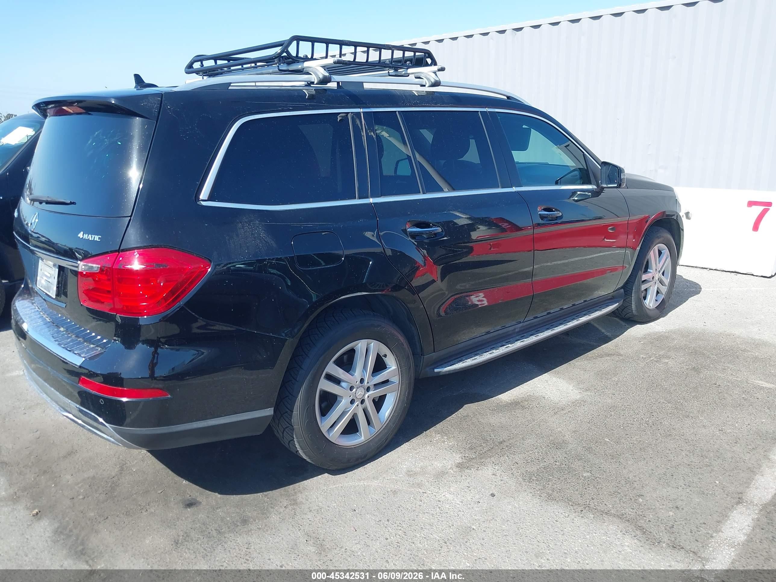 2014 Mercedes-benz Gl 450 4matic Black vin: 4JGDF7CE3EA355712