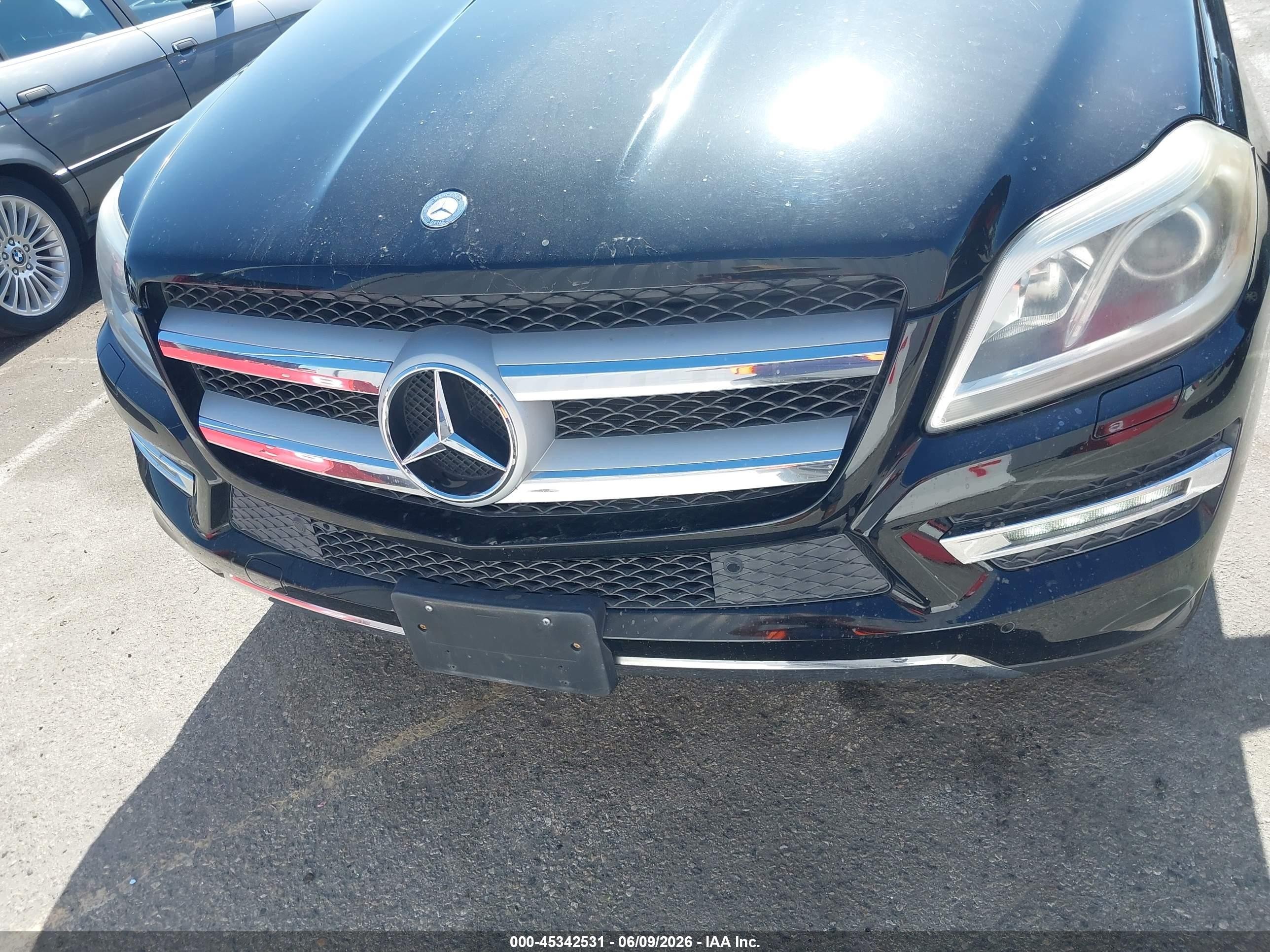 2014 Mercedes-benz Gl 450 4matic Black vin: 4JGDF7CE3EA355712