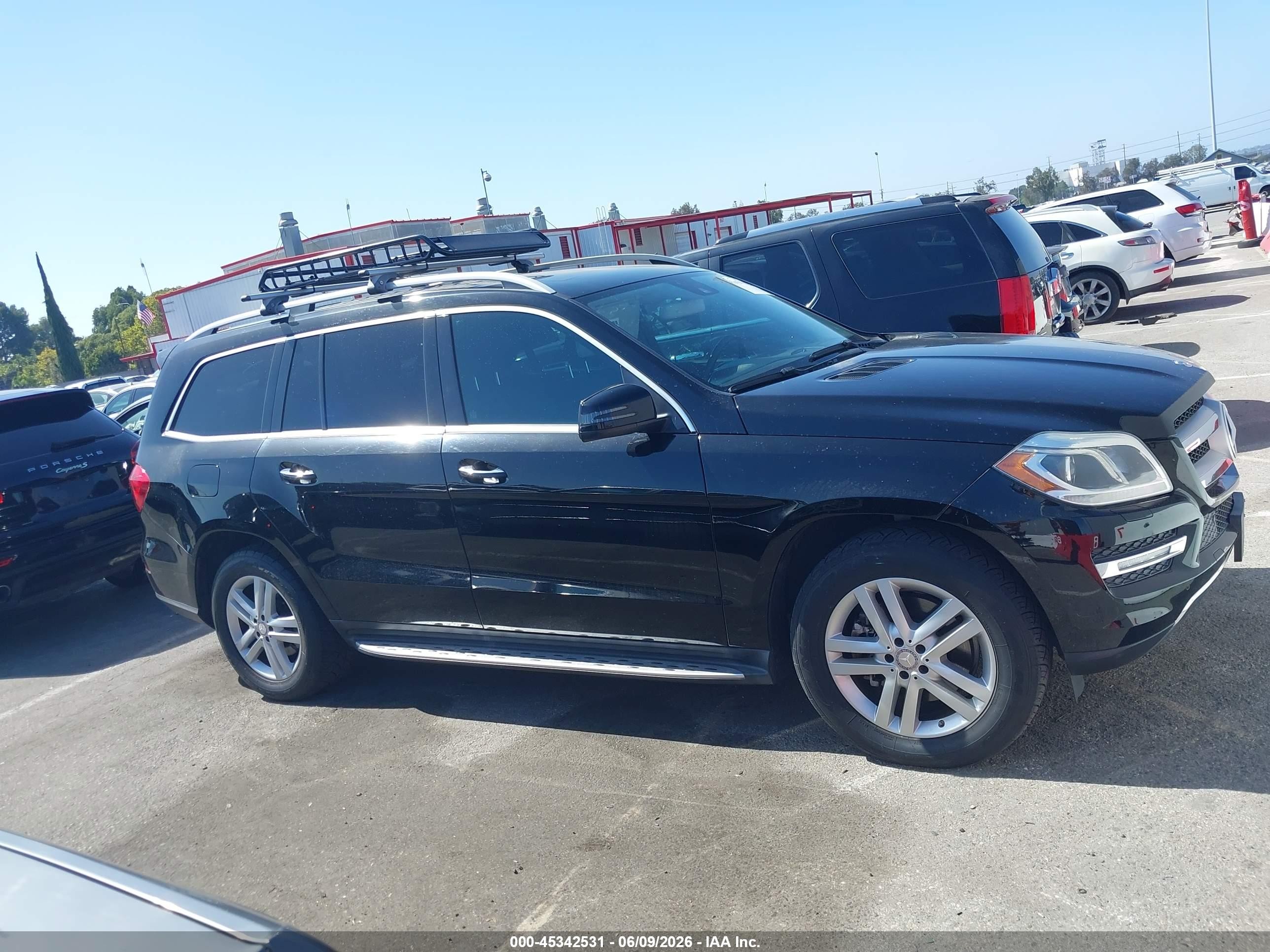 2014 Mercedes-benz Gl 450 4matic Black vin: 4JGDF7CE3EA355712