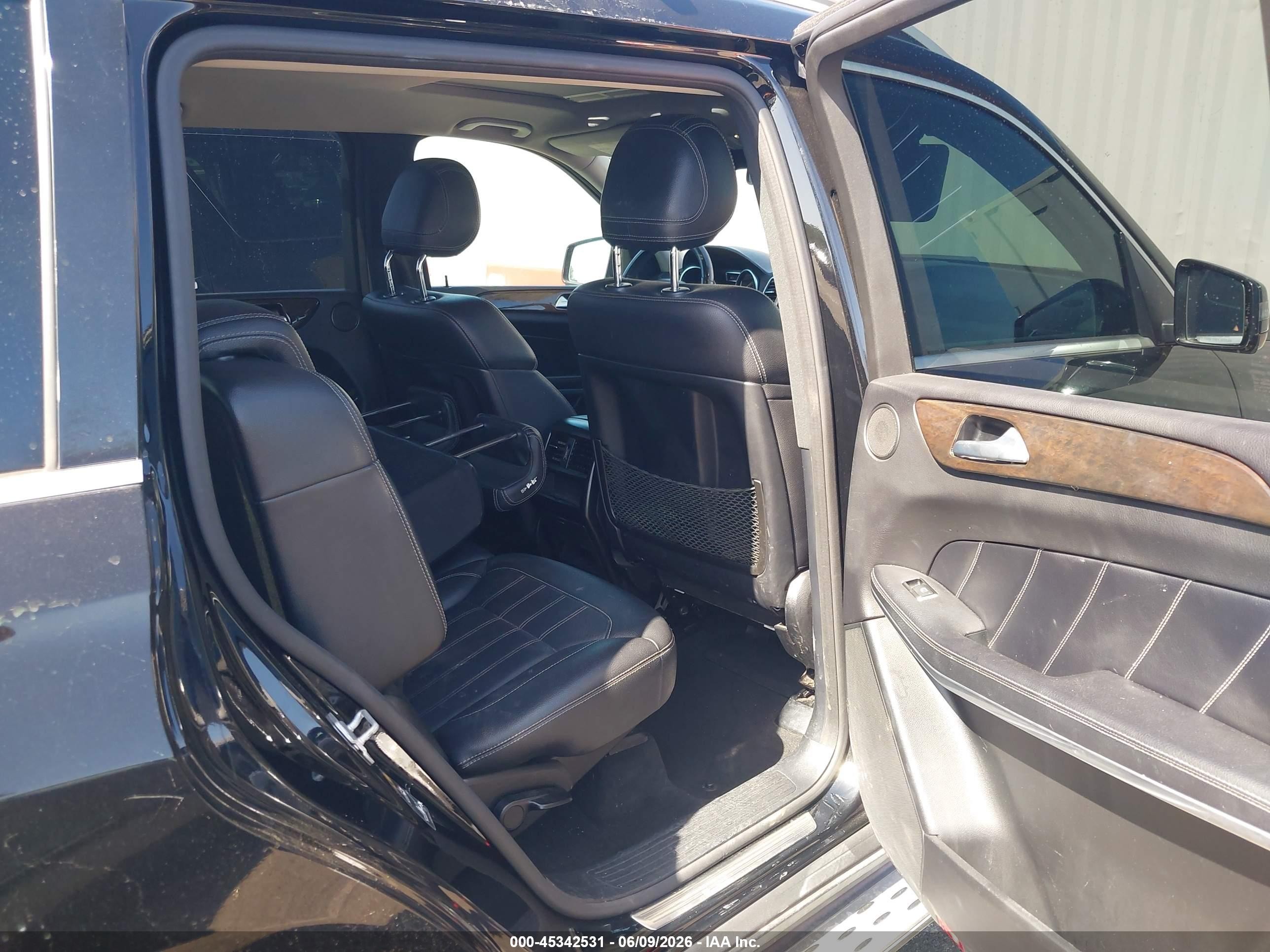 2014 Mercedes-benz Gl 450 4matic Black vin: 4JGDF7CE3EA355712