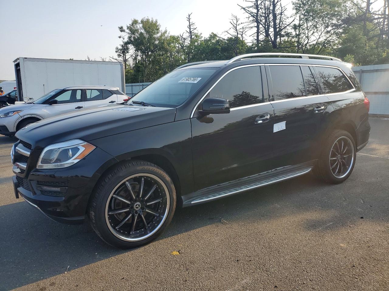 2014 Mercedes-benz Gl 450 4matic Black vin: 4JGDF7CE3EA422003