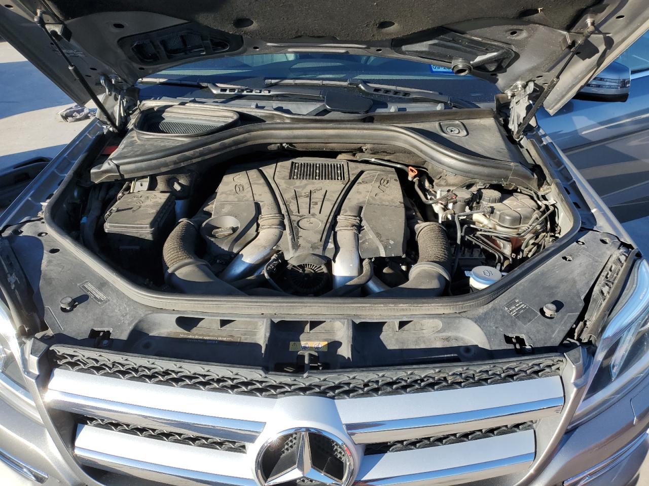 2014 Mercedes-benz Gl 450 4matic Gray vin: 4JGDF7CE3EA428061