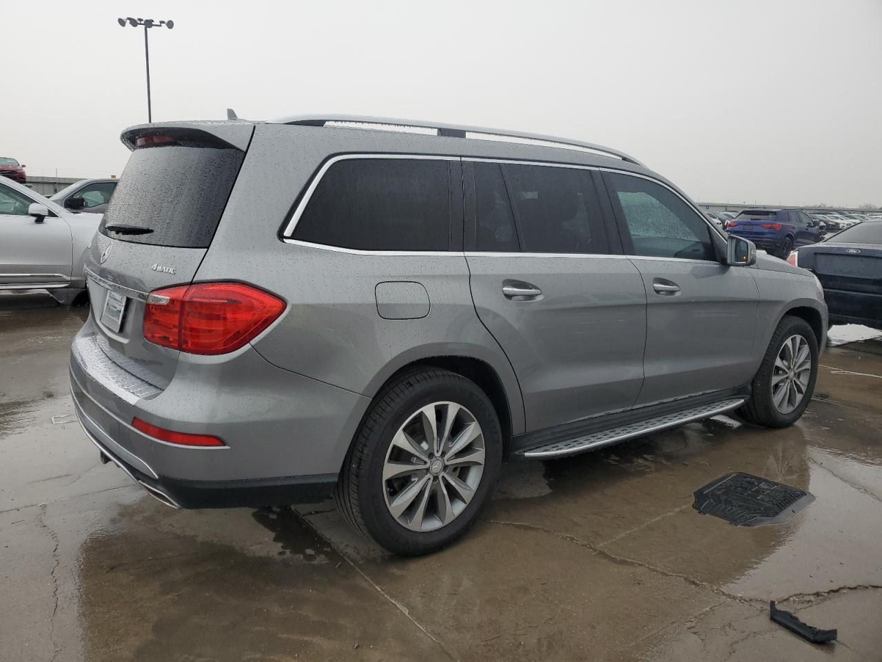 2014 Mercedes-benz Gl 450 4matic Silver vin: 4JGDF7CE3EA428061