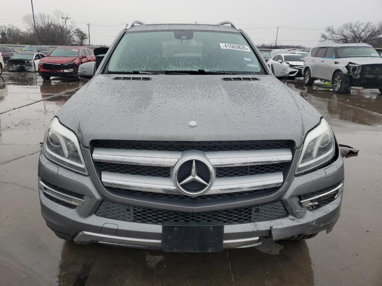 2014 Mercedes-benz Gl 450 4matic Silver vin: 4JGDF7CE3EA428061