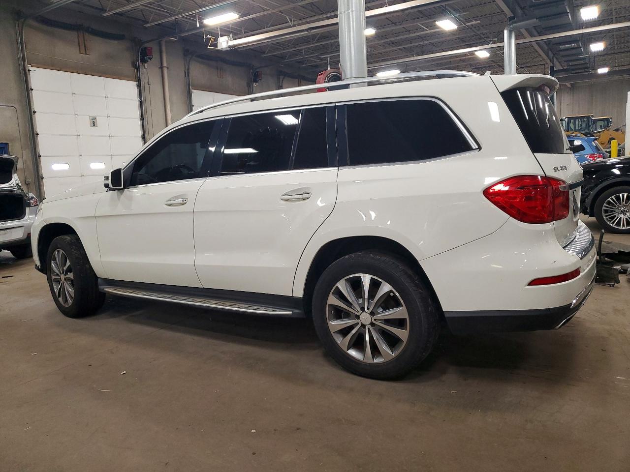 2013 Mercedes-benz Gl 450 4matic White vin: 4JGDF7CE4DA166257