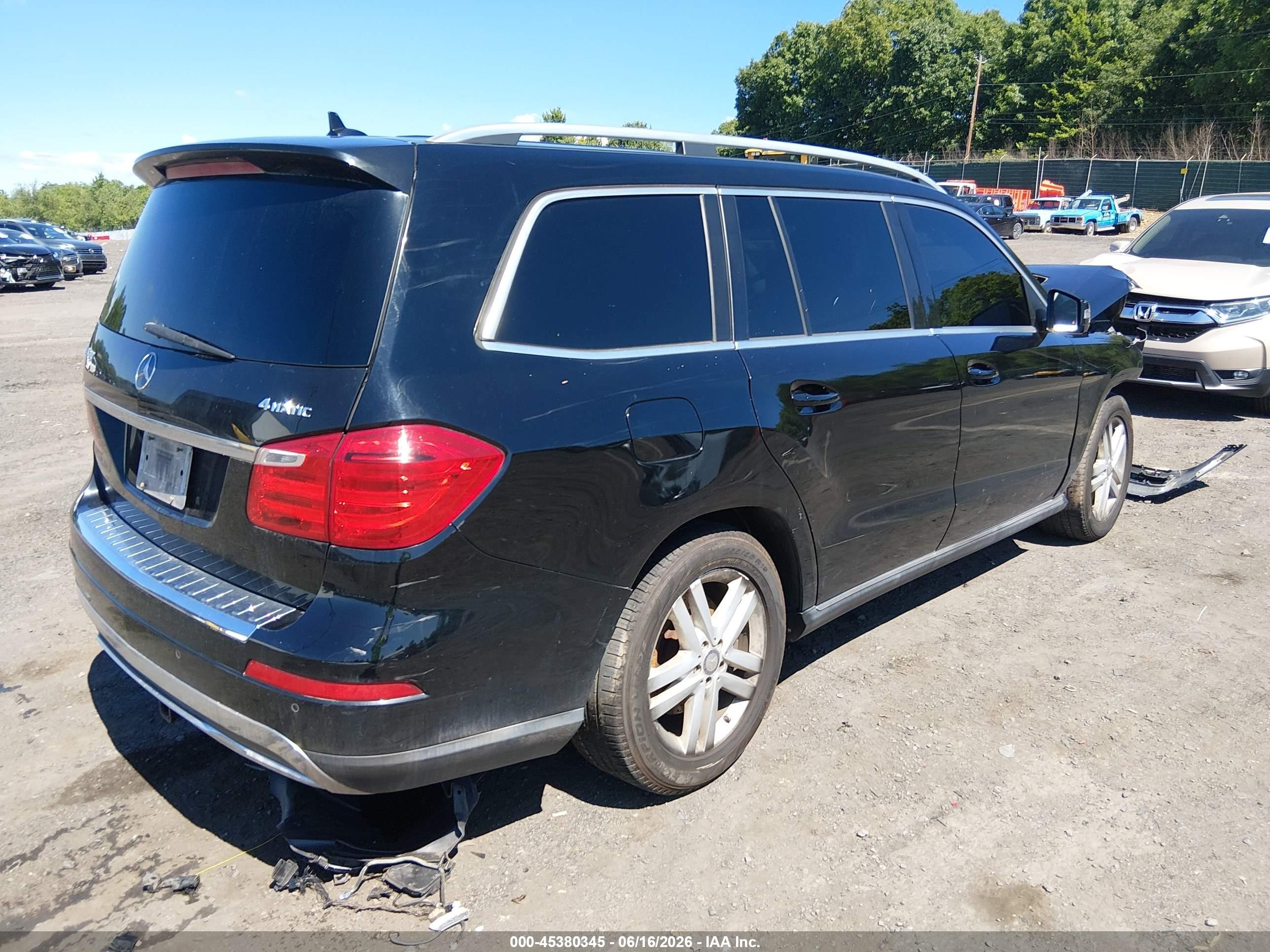 2013 Mercedes-benz Gl 450 4matic Black vin: 4JGDF7CE4DA190137