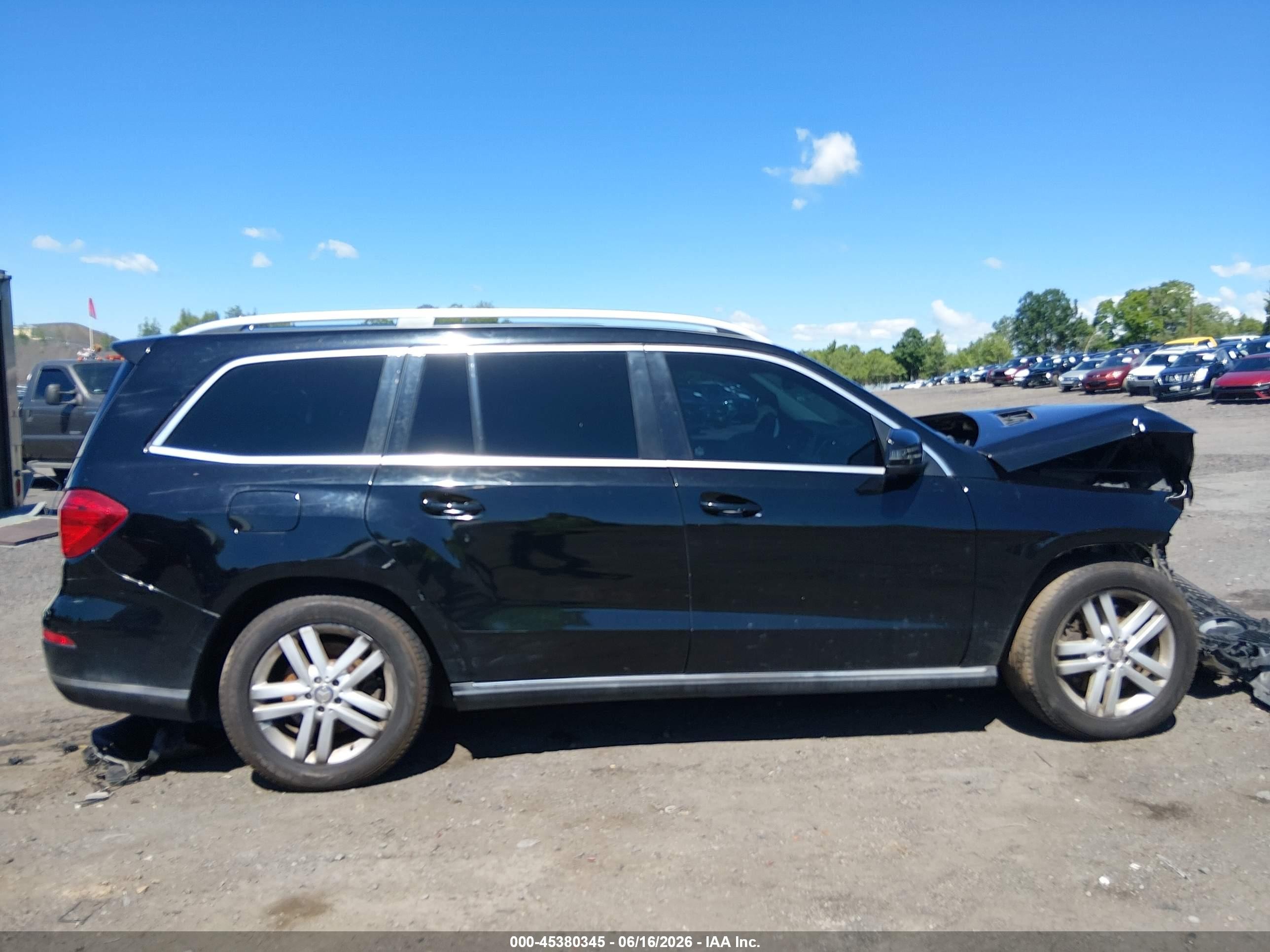 2013 Mercedes-benz Gl 450 4matic Black vin: 4JGDF7CE4DA190137