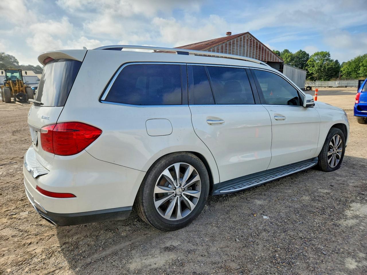 2013 Mercedes-benz Gl 450 4matic White vin: 4JGDF7CE4DA192468