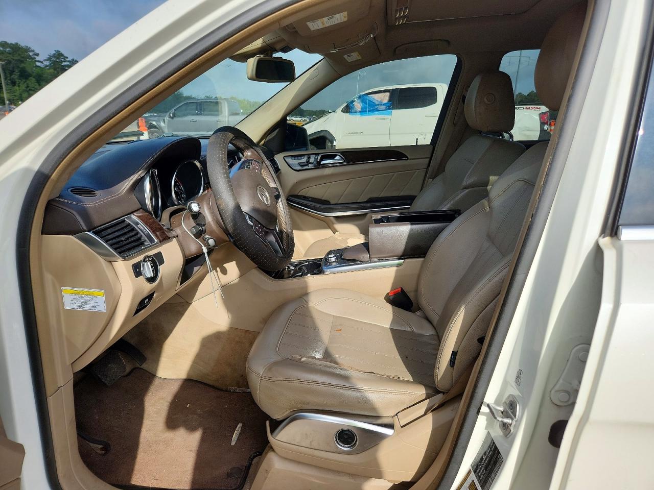 2013 Mercedes-benz Gl 450 4matic White vin: 4JGDF7CE4DA192468