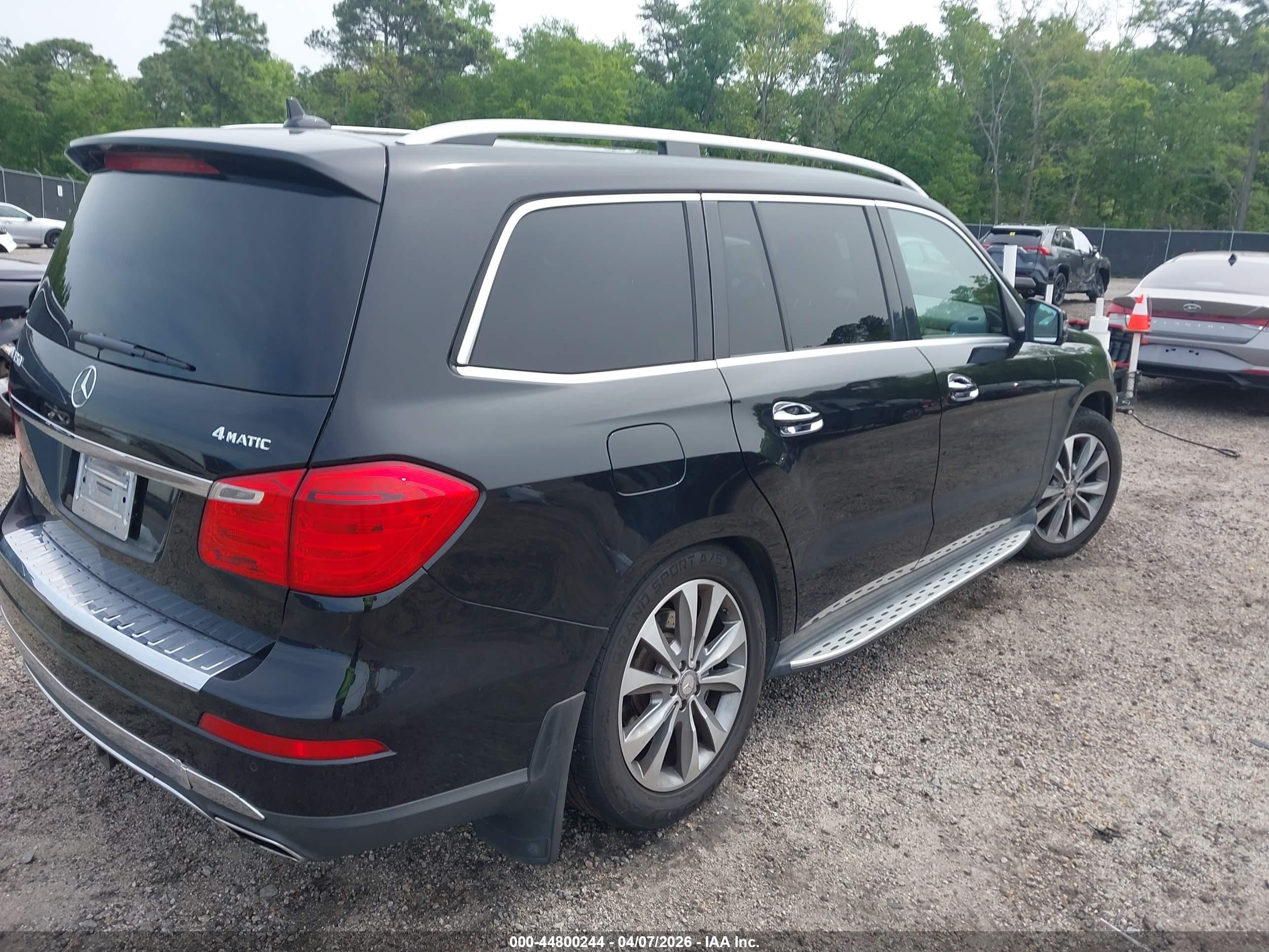 2013 Mercedes-benz Gl 450 4matic Black vin: 4JGDF7CE4DA205929