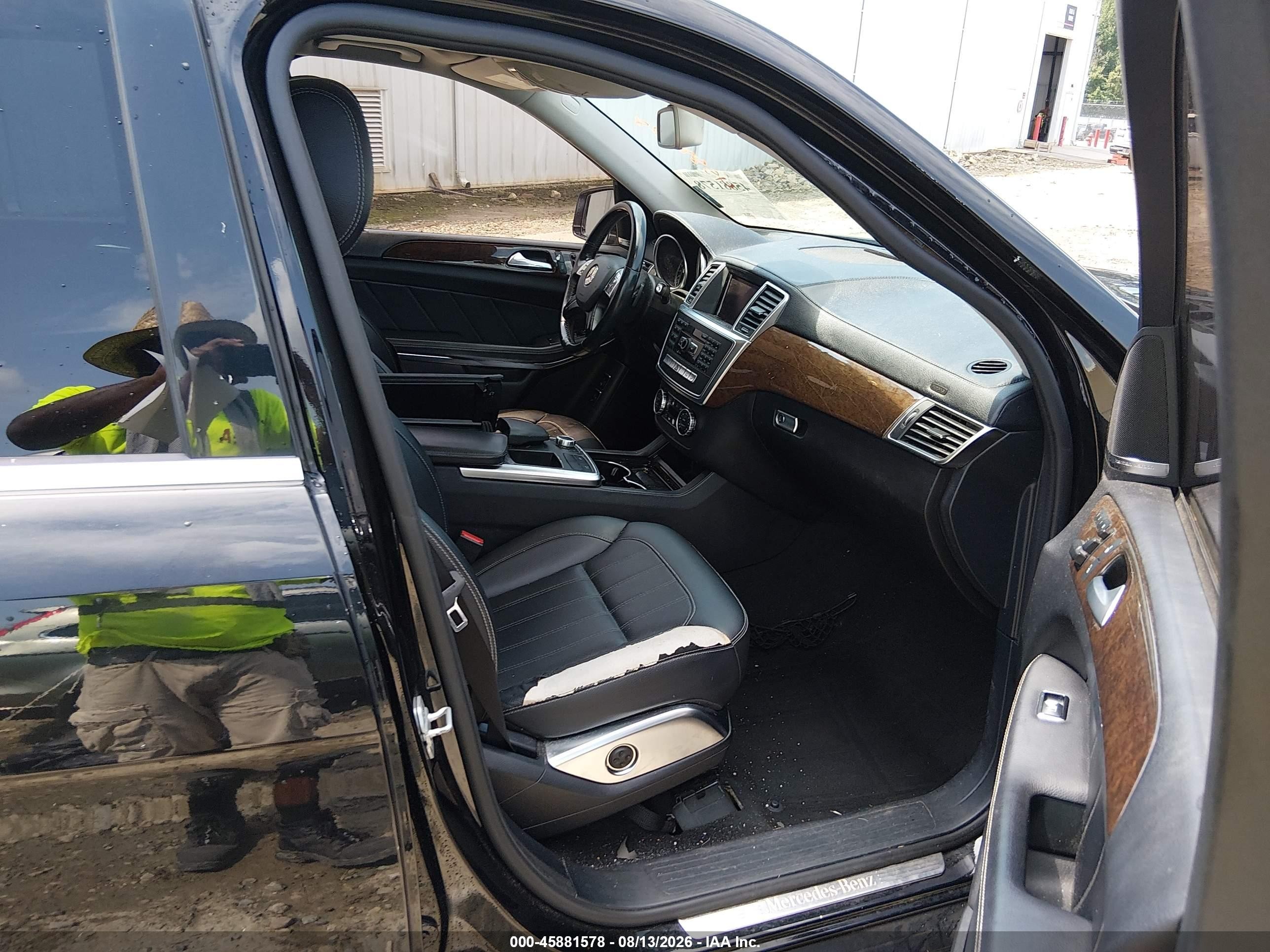 2013 Mercedes-benz Gl 450 4matic Black vin: 4JGDF7CE4DA223010