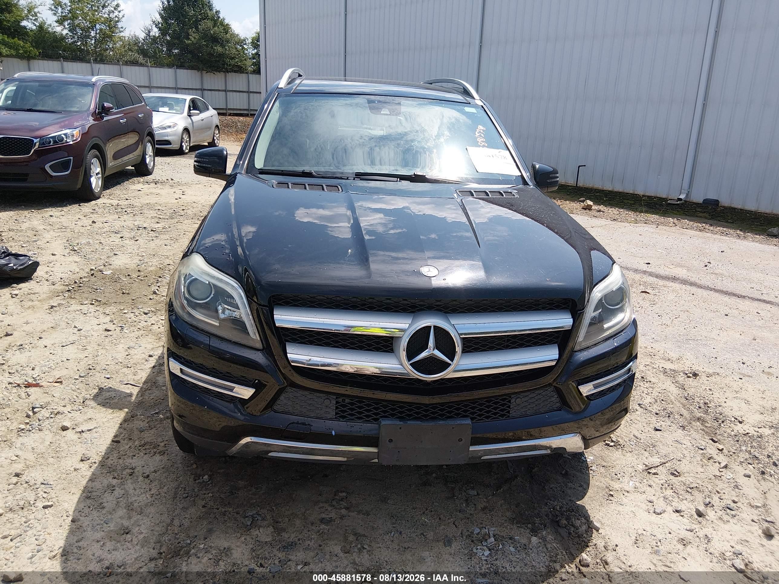 2013 Mercedes-benz Gl 450 4matic Black vin: 4JGDF7CE4DA223010