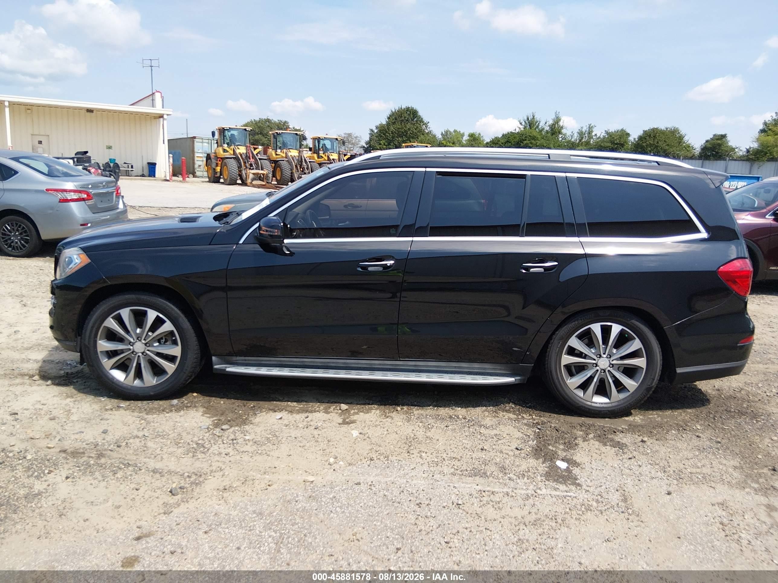 2013 Mercedes-benz Gl 450 4matic Black vin: 4JGDF7CE4DA223010