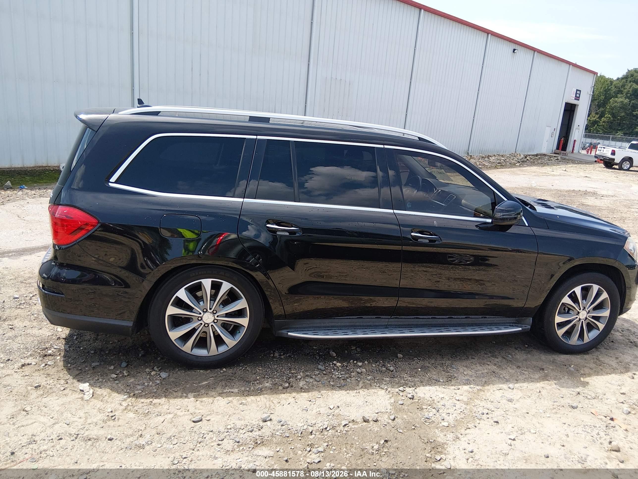 2013 Mercedes-benz Gl 450 4matic Black vin: 4JGDF7CE4DA223010