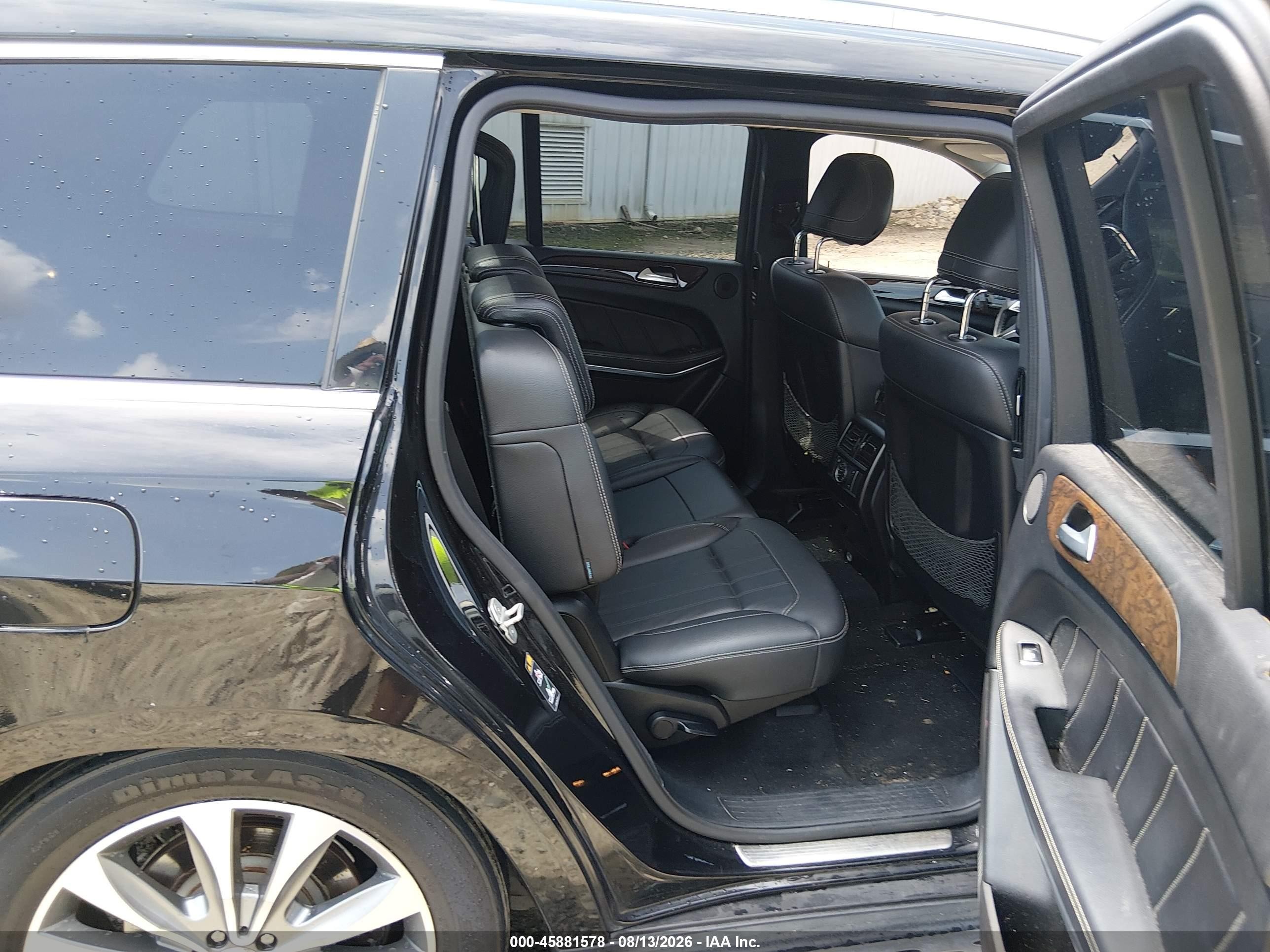 2013 Mercedes-benz Gl 450 4matic Black vin: 4JGDF7CE4DA223010