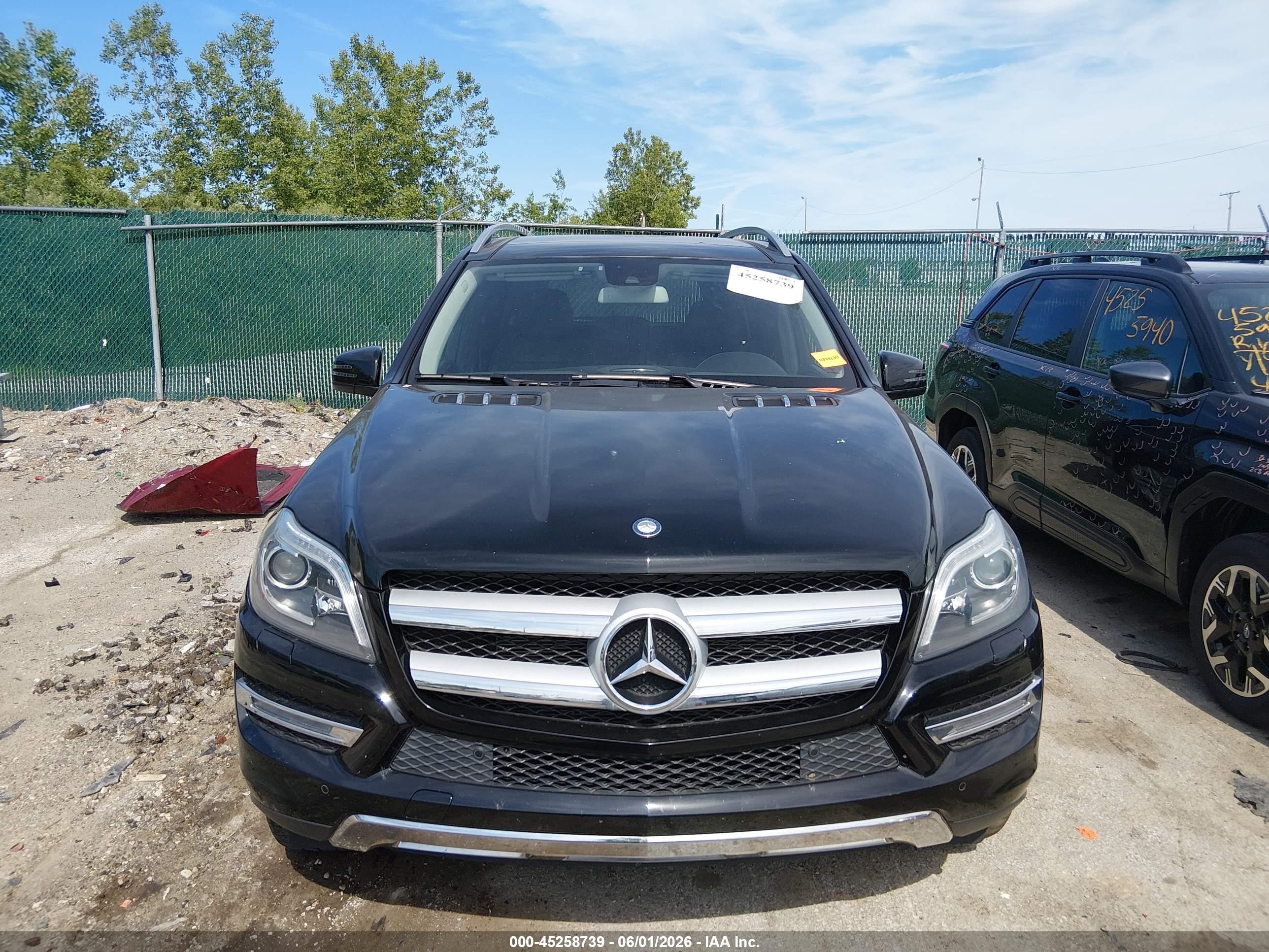 2013 Mercedes-benz Gl 450 4matic Black vin: 4JGDF7CE4DA251549