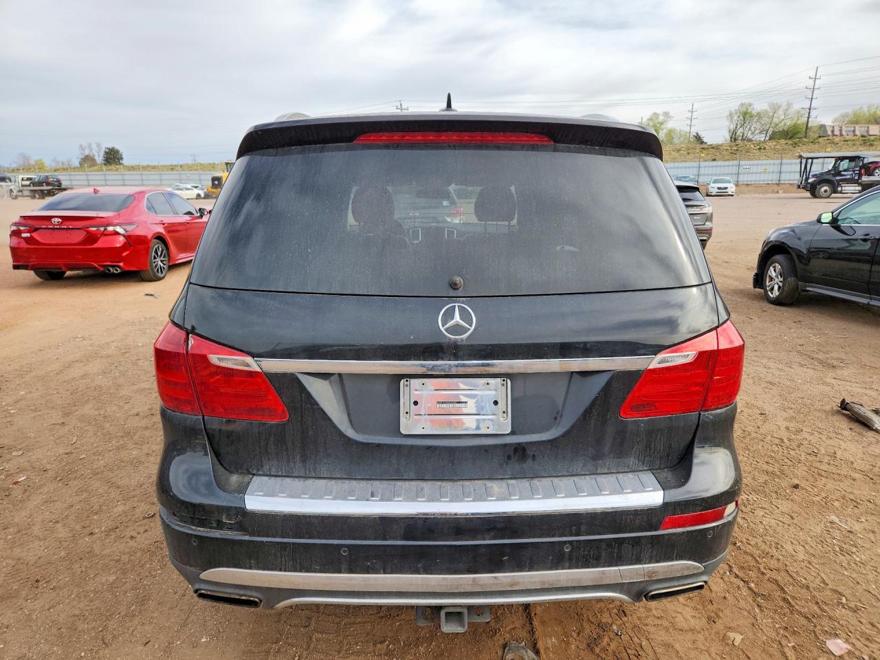 2013 Mercedes-benz Gl 450 4matic Black vin: 4JGDF7CE4DA255942