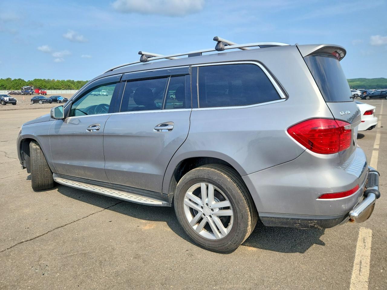 2014 Mercedes-benz Gl 450 4matic Серый vin: 4JGDF7CE4EA279692
