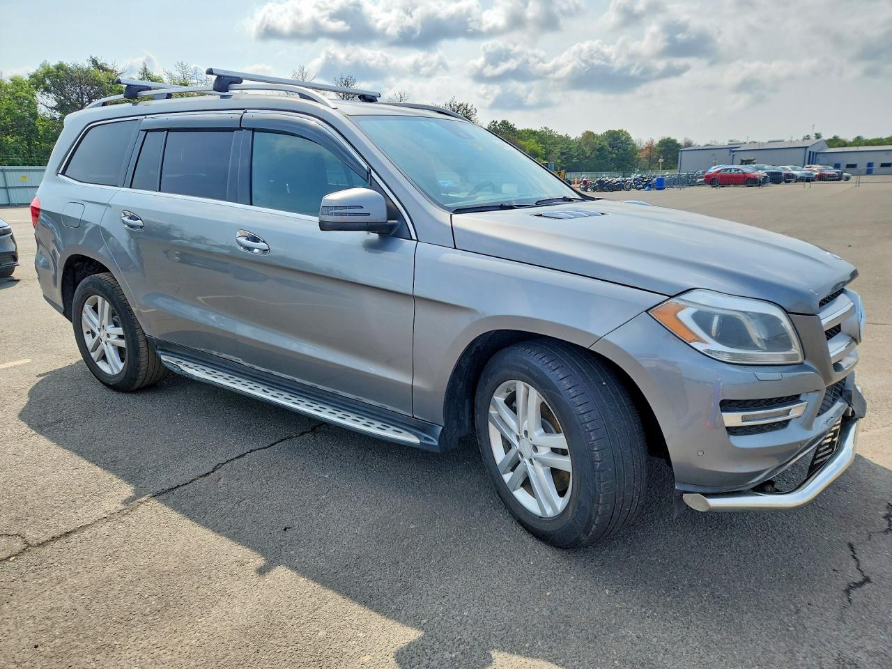 2014 Mercedes-benz Gl 450 4matic Серый vin: 4JGDF7CE4EA279692