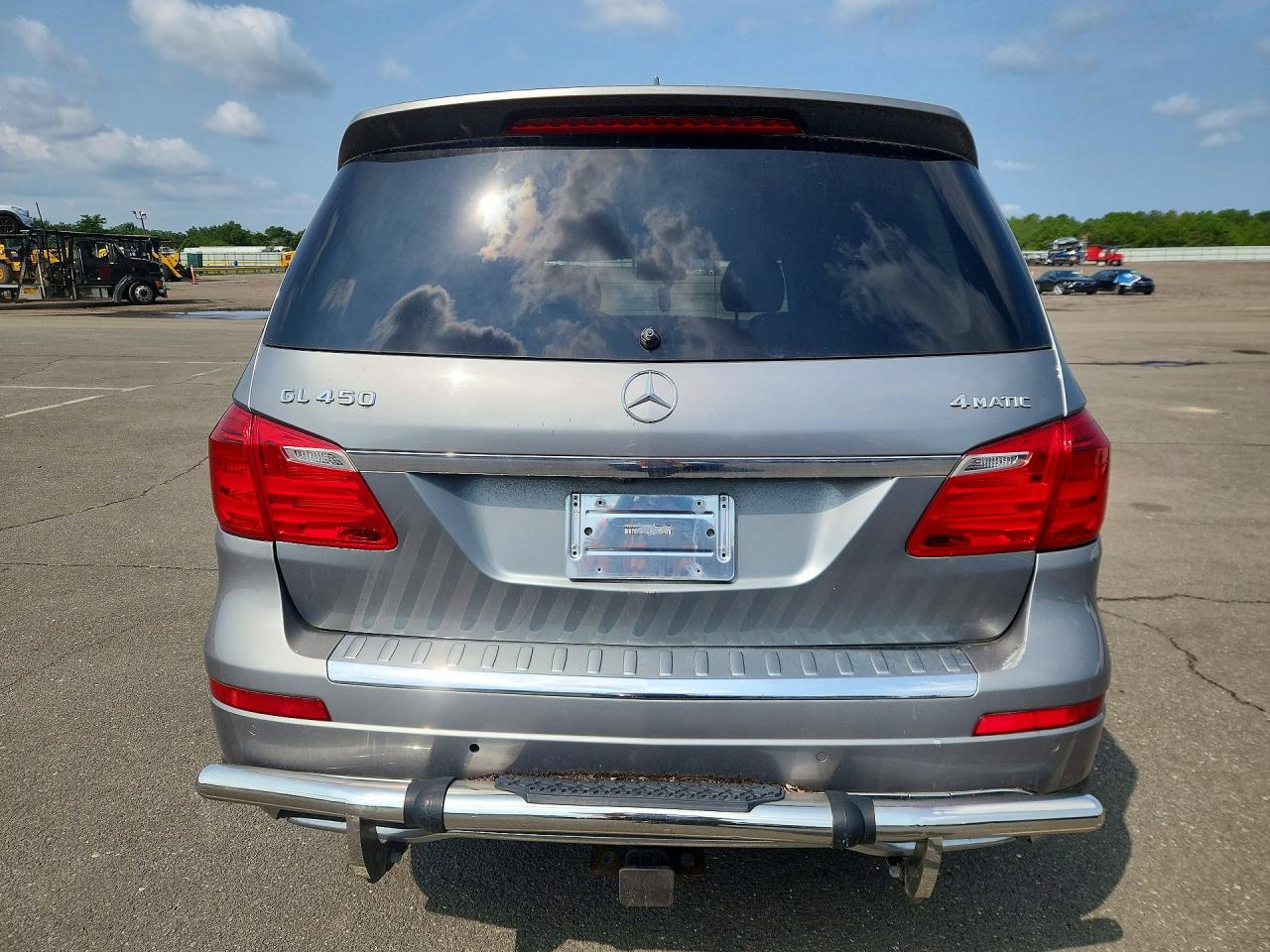 2014 Mercedes-benz Gl 450 4matic Серый vin: 4JGDF7CE4EA279692
