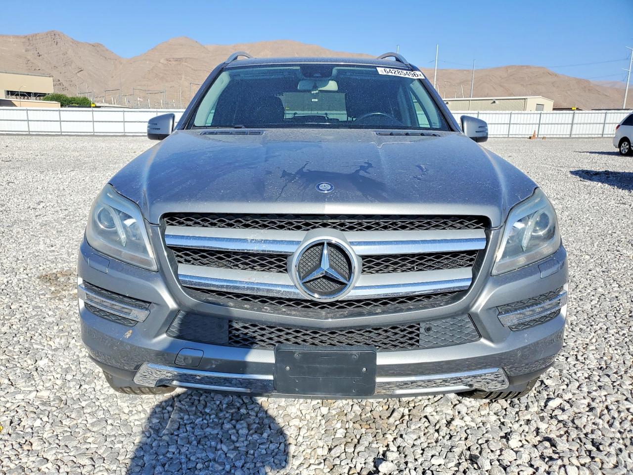 2014 Mercedes-benz Gl 450 4matic Gray vin: 4JGDF7CE4EA280373