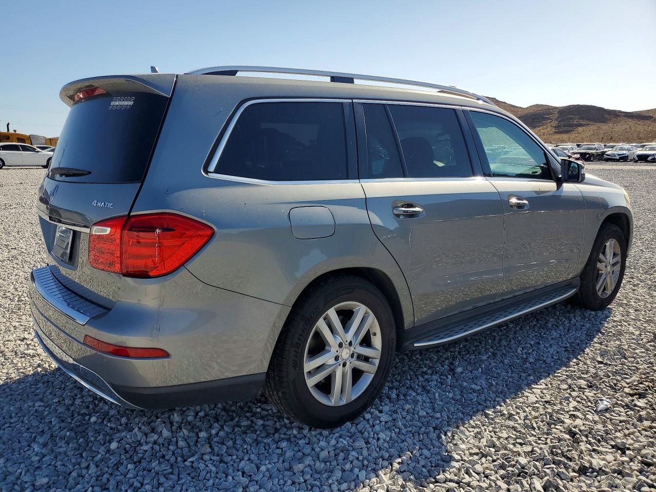 2014 Mercedes-benz Gl 450 4matic Gray vin: 4JGDF7CE4EA280373