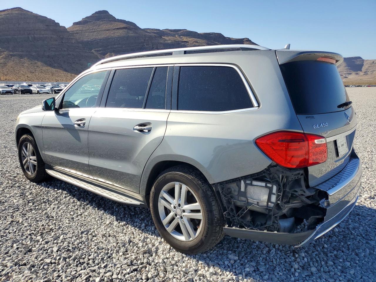 2014 Mercedes-benz Gl 450 4matic Gray vin: 4JGDF7CE4EA280373
