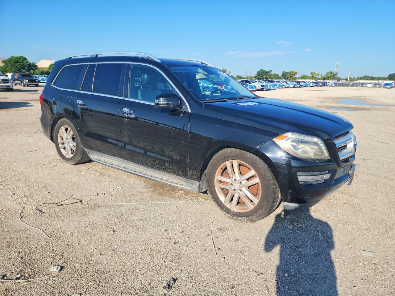2014 Mercedes-benz Gl 450 4matic Черный vin: 4JGDF7CE4EA289333