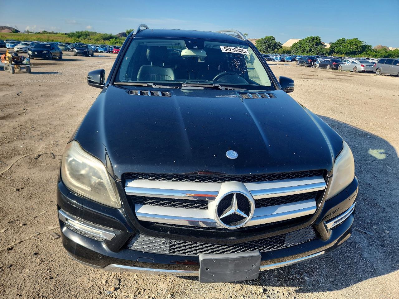 2014 Mercedes-benz Gl 450 4matic Черный vin: 4JGDF7CE4EA289333